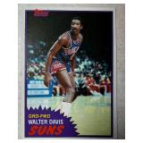 1981 TOPPS WALTER DAVIS CARD