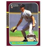 ROOKIE CARD 1987 DONRUSS WILL CLARK