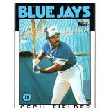 ROOKIE CARD 1986 TOPPS CECIL FIELDER