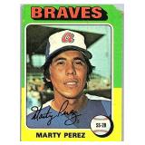 1975 Topps #499 Marty Perez