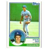 2ND YR CARD 1983 TOPPS STEVE SAX