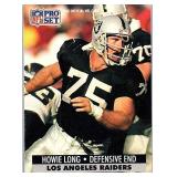 1991 PROSET HOF HOWIE LONG CARD