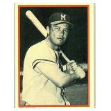 1985 CIRCLE K HOF EDDIE MATHEWS CARD