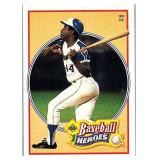 UD HEROES HOF HANK AARON CARD