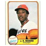 1981 FLEER PREMIER JR RICHARD CARD