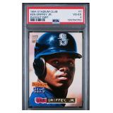 1994 KEN GRIFFEY JR. STADIUM DUGOUT DIRT  PSA 4
