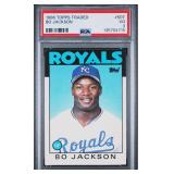 1986 TOPPS TRADED #50T BO JACKSON PSA 3
