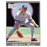 1991 FLEER ULTRA MARK GRACE CARD