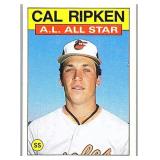 EARLY CARD 1986 TOPPS HOF CAL RIPKEN