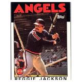1986 TOPPS HOF REGGIE JACKSON CARD