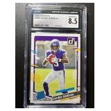 2023 DONRUSS JORDAN ADDISON #368 CGC 8.5