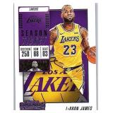 PANINI CONTENDERS LEBRON JAMES CARD