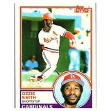 1983 TOPPS HOF OZZIE SMITH CARD