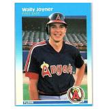 ROOKIE CARD 1987 FLEER WALLY JOYNER