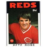 1986 TOPPS PETER ROSE CARD