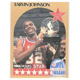1990 NBA HOOPS HOF MAGIC JOHNSON CARD