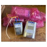 Lot of (8) Genteq 30uF 660Vac Motor Run Capacitor