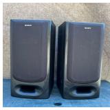Lot (2) Sony Home Speaker System