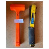 Stanley Heavy Duty Stapler and Mallet