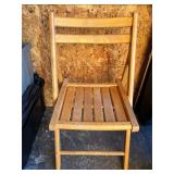 Foldable Wooden Chair
