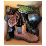 Box of Mens Shoes (Approx 6 pairs) Size 10-11