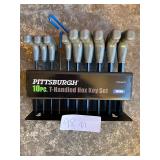 Pittsburgh 10pcs Hex Key Set NEW