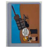 Bart Simpson In Your Face Saddam promo