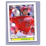 Shohei Ohtani 1979 Topps style baseball card