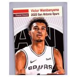 Victor Wembanyama 2023 promo rookie card