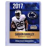 Saquon Barkley 2017 Rookie Phenoms College rookie
