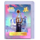 Victor Wembanyama 2019 Gold Lightning rookie card