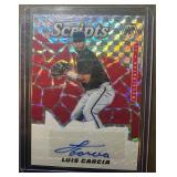 2021 Auto Panini Mosaic Luis Garcia Scripts Gold