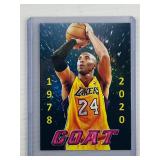 Kobe Bryant 2020 GOAT Tribute promo card