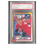 414a 1990 Topps Larry Walker #757 Mint 9