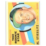 1960 TOPPS SPORTS MAGAZINE ROOKIE STAR Al Stiegli