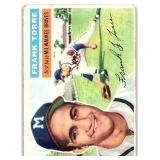 1956 TOPPS Frank Torre #172