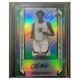 2021-22 Auto Charles Bediako Leaf Metal - #BA-CB1