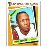 1986 TOPPS HOF FRANK ROBINSON CARD