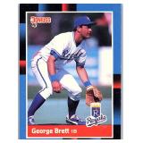 1988 DONRUSS HOF GEORGE BRETT CARD