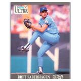 1991FLEER ULTRA BRET SABERHAGEN CARD