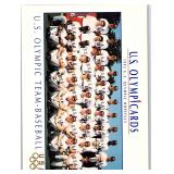 1992 USA OLYMPIC BASEBALL TEAM CARD