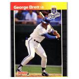 1989 DONRUSS HOF GEORGE BRETT CARD