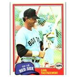 1981 TOPPS HOF CARL YASTRZEMSKI CARD