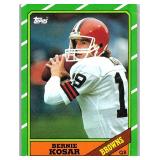ROOKIE CARD 1986 TOPPS BERNIE KOSAR