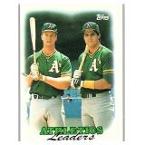 EARLY CARD 1988 MCGWIRE/CANSECO