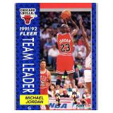 1991 FLEER HOF MICHAEL JORDAN CARD