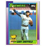 1990 TOPPS GARY SHEFFIELD ROOKIE CUP CARD