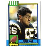ROOKIE CARD 1990 TOPPS TRADED HOF JUNIOR SEAU