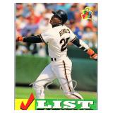 1994 UPPERDECK BARRY BONDS CARD