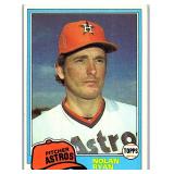 1981 TOPPS HOF NOLAN RYAN CARD